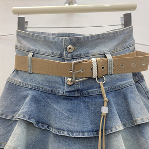 Short Skirt Y2K Multi-layered