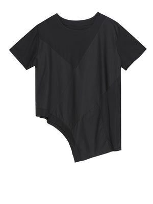 Short Sleeve Black T Shirt Women