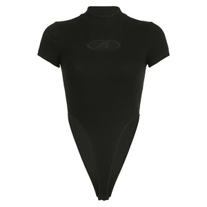 Short Sleeve Cut Out Bodysuit