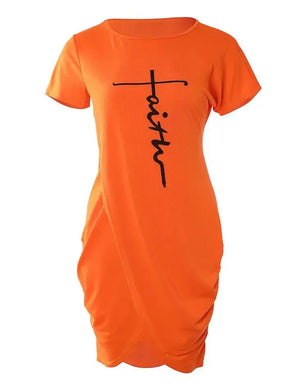 Short Sleeve Cut Out Dress