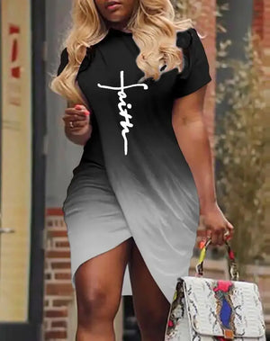 Short Sleeve Cut Out Dress