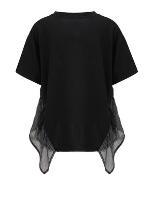 Short Sleeves Black T Shirts Women