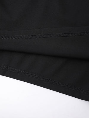 Short Sleeves Black T Shirts Women