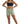 Shorts Booty With Pockets - product view on white background