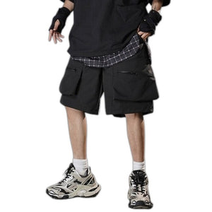 Shorts Techwear Cargo - product view on white background