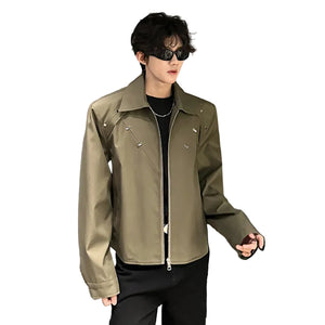 Shoulder Padded Y2K Jacket