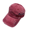 Side Letter Embroidery Y2K Cap