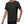 Dark Gray running t-shirt in a three-quarter front view on a model, side panel and tonal logo