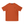 Orange side panel running t-shirt laid flat, front view with black piping lines and chest logo