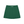 Blackish Green side slit tennis skirt laid flat from the back, smooth flared A-line shape