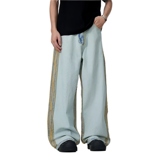 Side Stripes Y2k Jeans