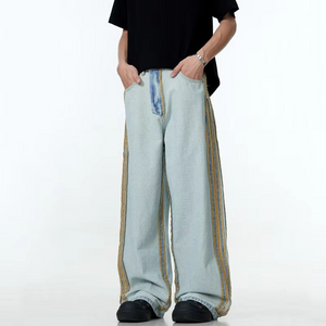Side Stripes Y2k Jeans
