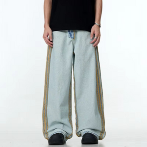 Side Stripes Y2k Jeans