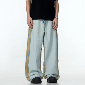 Side Stripes Y2k Jeans