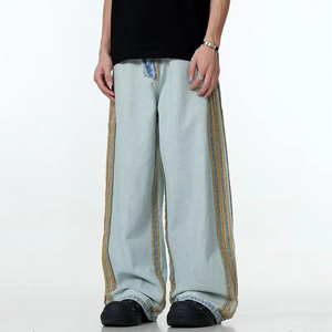 Side Stripes Y2k Jeans