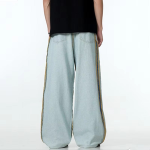 Side Stripes Y2k Jeans