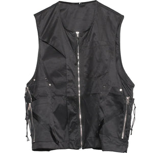 Side Zippers Cargo Vest