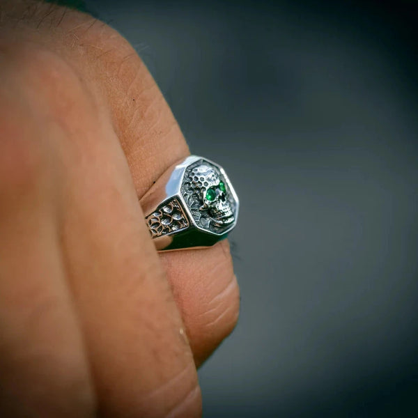 Signet Skull Ring