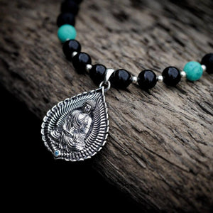 Silver Buddha Necklace