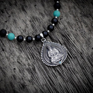 Silver Buddha Necklace
