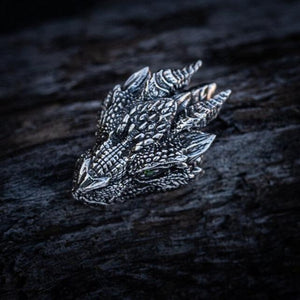 Silver Dragon Pendant