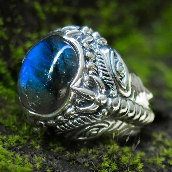 Silver Elephant Ring