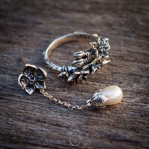 Silver Flower Ring