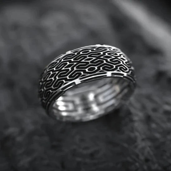 Silver Mens Ring