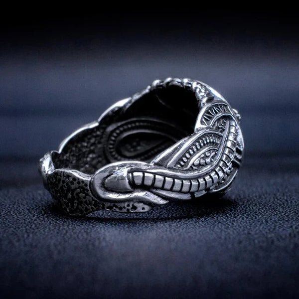 Silver Skull Ring