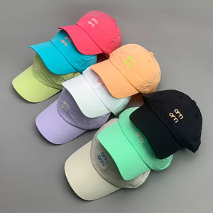 Simple Baseball Hats Cotton Y2K