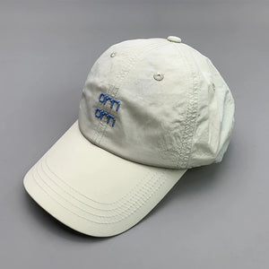 Simple Baseball Hats Cotton Y2K