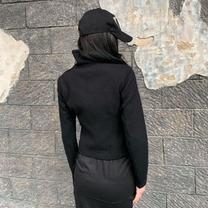 Simple Black Jacket Women's