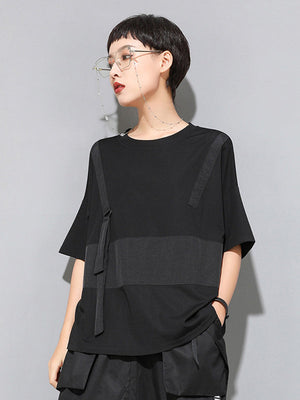 Simple Black T Shirt For Women