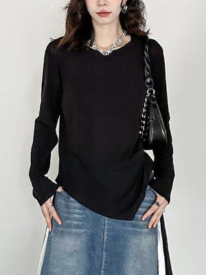 Simple Black T Shirts For Women