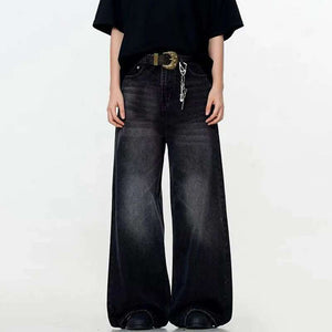 Simple Men's Y2K Baggy Jeans
