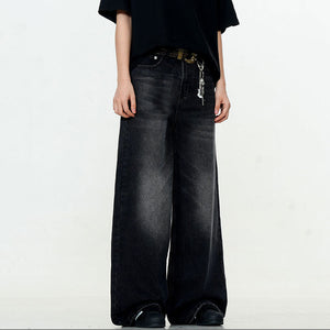 Simple Men's Y2K Baggy Jeans