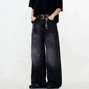 Simple Men's Y2K Baggy Jeans
