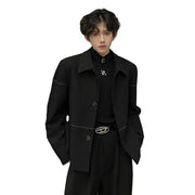 Single Breasted Loose Y2K Jacket