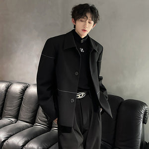 Single Breasted Loose Y2K Jacket