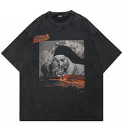 Camisetas Gráficas Y2K para Hermanas