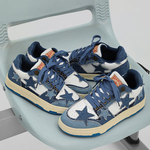 Skateboard Shoes Blue Y2K