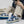 Skateboard Shoes Blue Y2K