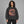 Skeleton Graphic Y2K Hoodie – worn by a woman