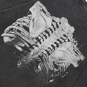 Skeleton Graphic Y2K T Shirt