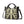 Black tote bag with a pale skeleton ribcage print and a detachable shoulder strap