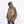 Brown and black skeleton design men hoodie with ripped detailing