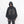 Brown and black skeleton design men hoodie with ripped detailing
