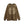 Brown and black skeleton design men hoodie with ripped detailing