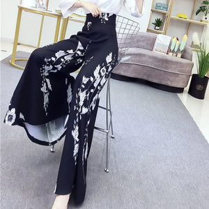 Skirt Pants Flower Print