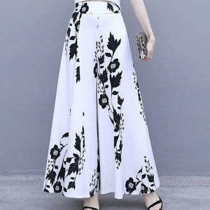 Skirt Pants Flower Print